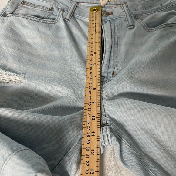 Madewell The Slouchy Boyjean Women's Wrightlane Light‎ Wash Size 28 - Picture 6 of 16